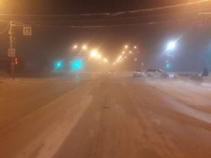 ДТП в Якутске: В 3 часа ночи две машины не разъехались на перекрестке