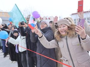 В Якутии стартовала эстафета огня VIII игр «Дети Азии»
