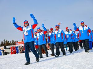 В Алдане состоялась церемония открытия спартакиады зимних видов спорта