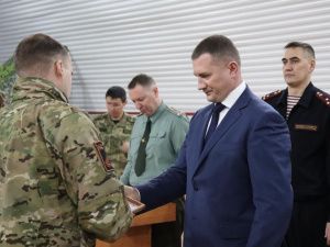 В Якутск вернулись спецназовцы Росгвардии, принимавшие участие в специальной военной операции