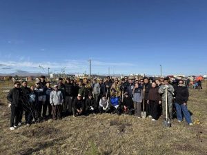 Якутск становится зеленее: в Парке Победы высадили более 150 растений