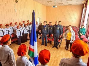 Кадетскому классу в Якутске присвоили имя пожарного Андрея Судоргина