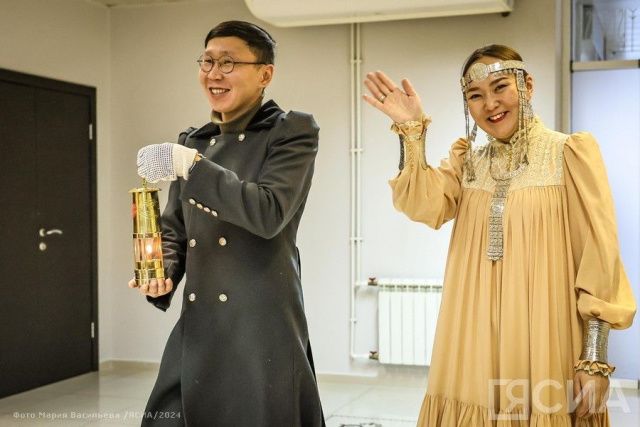 Супруги Федоровы привезли в Якутск огонь семейного очага «Сердце России»