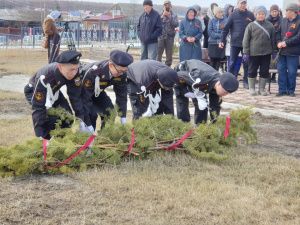 В Наяхинском наслеге Якутии перезахоронили останки солдата Ивана Сивцева