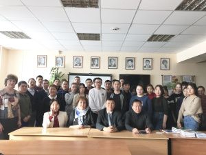 Якутские писатели в Мирном