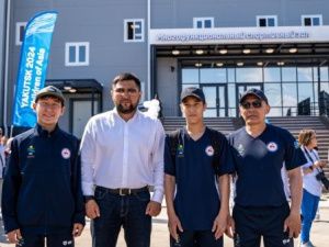 В Якутске открыли многофункциональный спортивный зал на ул. Ильменской