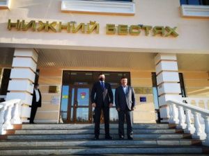 Главный федеральный инспектор по Республике Саха (Якутия) Евгений Корнеев посетил объекты Акционерной компании «Железные дороги Якутии»