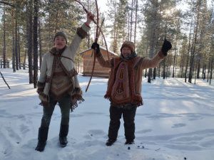 В День народного единства студенты из зарубежных стран приняли участие в «Сиңилгэн»