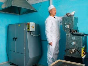 В исправительной колонии № 3 запущено новое оборудование по изготовлению макаронных изделий