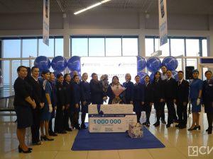 Впервые в своей истории аэропорт Якутск зарегистрировал миллионного пассажира