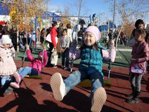 В Якутске отремонтирован игровой парк «Обнаженные сердца»