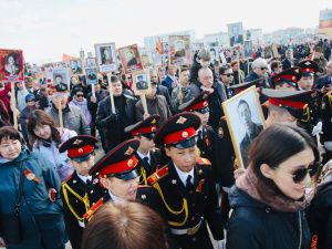 В акции «Бессмертный полк» в Якутске приняли участие 40 тысяч человек