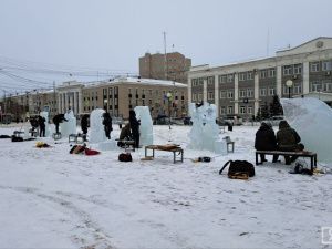 Народы спорт объединяет: в Якутске стартовал конкурс ледовых скульптур, посвященный «Детям Азии»