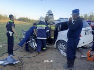 В Намском районе Якутии произошло