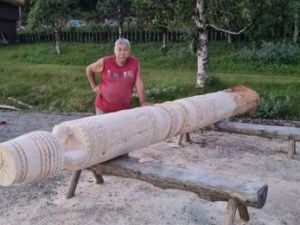 Александр Павлов на состязании викингов в Норвегии установил сэргэ