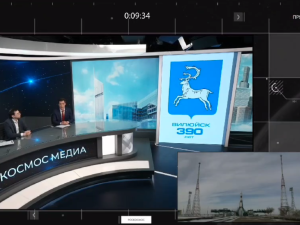 С Байконура в космос запустили ракету с изображениями гербов Якутии и Вилюйска