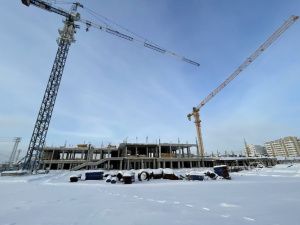 При строительстве SMART-поликлиники в Якутске используются более 500 устройств охлаждения грунта