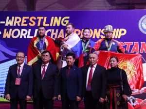 В Бишкеке торжественно открыт VI чемпионат мира по мас-рестлингу