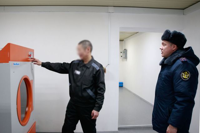 В лечебно-исправительном учреждении № 5 осуществлен капитальный ремонт банно-прачечного комплекса