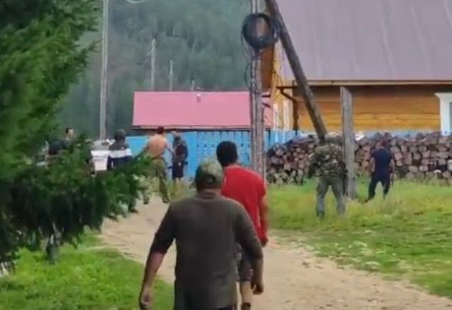 Стрельба и соседские разборки с ружьем в селе Тяня