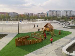 В Жатае состоялось открытие обновленной центральной площади