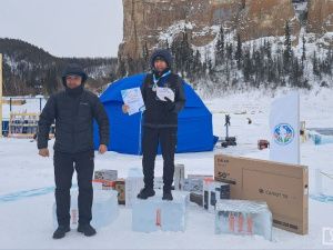 В Якутии прошёл первый республиканский ледовый забег «Ленские столбы»
