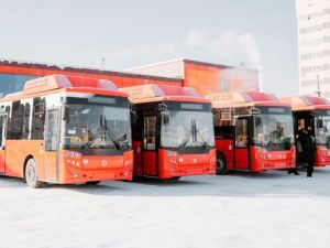 В Якутск прибыли 50 новых автобусов «Volgabus»