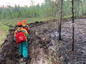 В Якутии действуют 92 лесных пожара