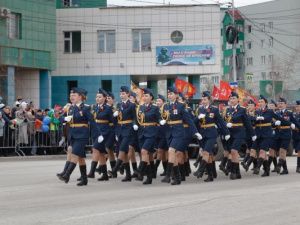 Личный состав УФСИН принял участие в праздновании Дня Победы в столице Якутии