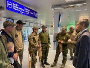 В Якутске встретили участников СВО, прибывших в отпуск