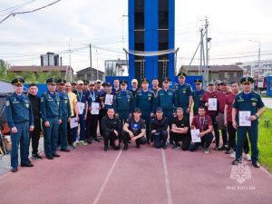 Подведены итоги соревнований по пожарно-спасательному спорту в Якутске
