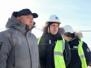 Правительственная группа посетила Нерюнгринскую ГРЭС