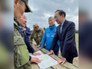 Айсен Николаев работает в Горном улусе