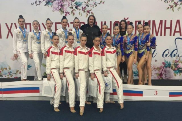 Гимнастки из Якутии завоевали бронзу на всероссийских соревнованиях в Ульяновске