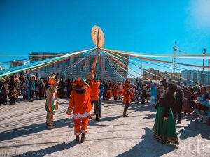 В Якутске встретили весну