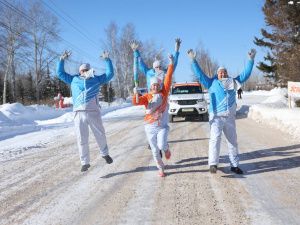 Огонь VIII Игр «Дети Азии» встретили в Ленске