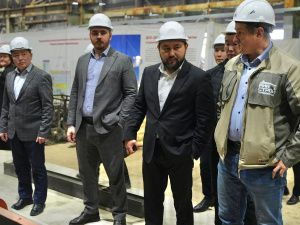 Евгений Григорьев встретился с коллективом завода ДСК