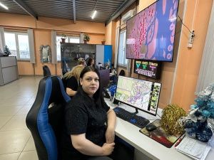 Центральная диспетчерская служба (ЦДС) города Якутска проверяет порядок выхода частных маршрутных автобусов «СоюзАвто»