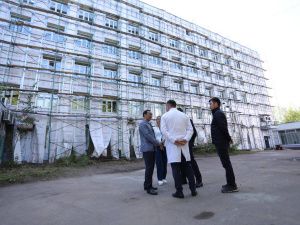 Первый этап реконструкции блока «А» Нерюнгринской ЦРБ завершат до конца сентября