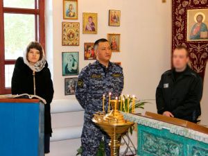 В исправительной колонии № 6 осужденные участвуют в богослужениях