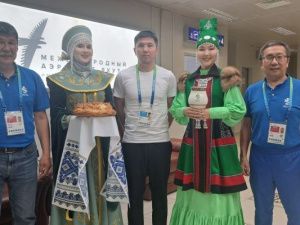 Прилетел главный судья международных спортивных игр «Дети Азии»