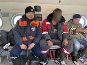 В Момском улусе вертолет Ми-8 эвакуировал мужчину