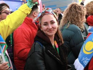 Фоторепортаж: якутяне приняли участие в шествии молодежи мира в Сочи