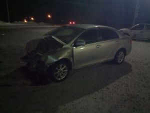 В Якутии в ДТП тяжелые травмы получил молодой человек