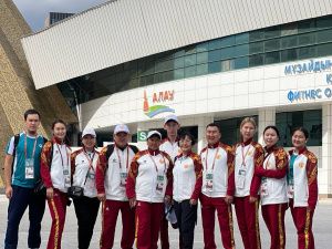 В рамках V Всемирных игр кочевников проводятся соревнования по мас-рестлингу