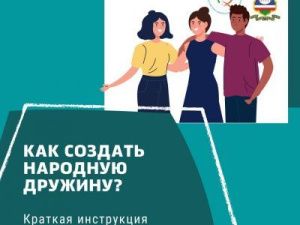 Как создать народную дружину