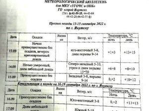 Синоптики обещают якутянам дождь и мокрый снег