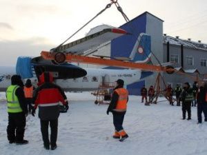 В аэропорту Якутска провели учения по эвакуации самолета