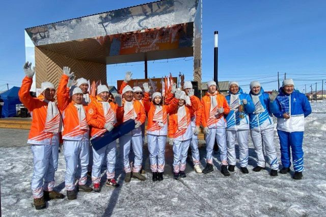 Среднеколымский район принял эстафету огня VIII игр «Дети Азии»
