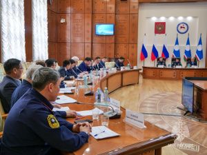 Комиссия МЧС России проверяет готовность Якутии к паводку и лесопожарному сезону